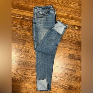 Old Navy High Rise OG Straight Jeans with slits